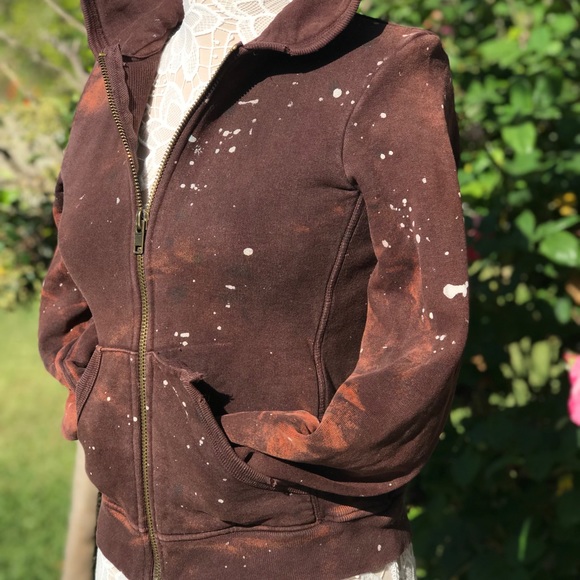 Grail distressed hummingbird winter tree hoodie - Picture 2 of 8